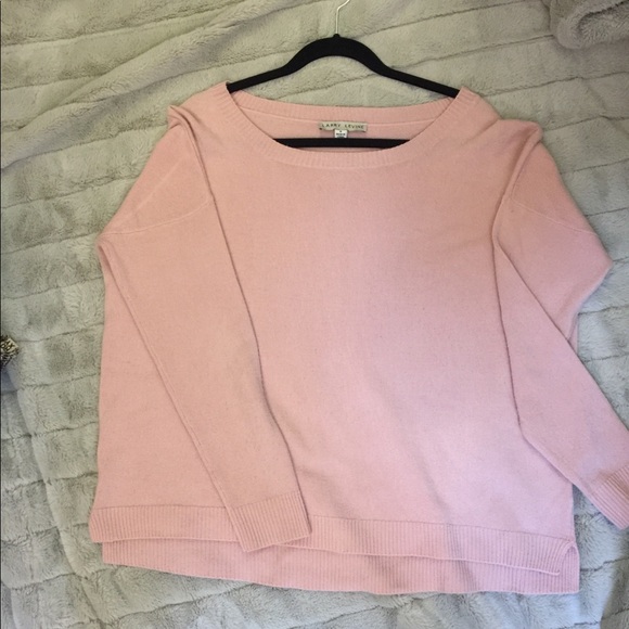 Soft pink slouchy sweater - Picture 2 of 3